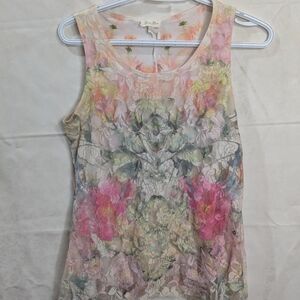 Rare Designer Piece Gorgeous Pastel Floral Top/Dress